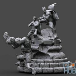 3D model Batman y Robin – 3D Print
