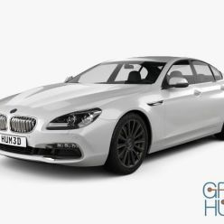 3D model BMW 6 Series Gran Coupe (F06) 2015
