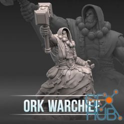 3D model Ork Warcheef – 3D Print