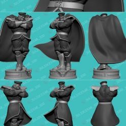 3D model Street Fighter – 3D Print