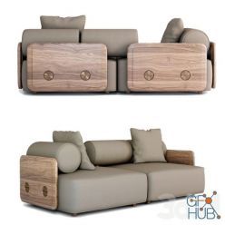 3D model Autoban Deco Sofa