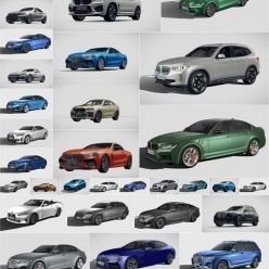 3D model BMW 3D Car Collection 2019-2022 (FBX)