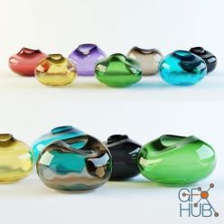 3D model Pebbles vases by Kate Hume