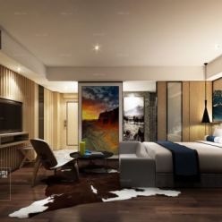 3D model Hotel suites A008