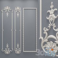 3D model Lepnina 2 (Stucco for CNC modules)