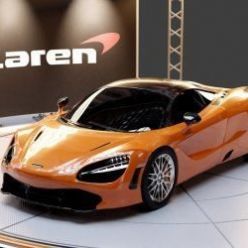 3D model McLaren 720S supercar