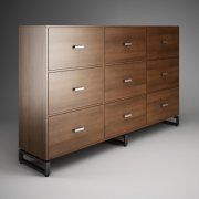 3D model Chest of drawers with drawers