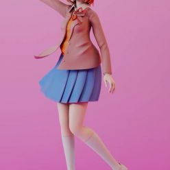 3D model Sayori - Doki Doki Literature Club – 3D Print