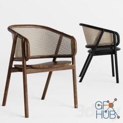 3D model Cane Chair Casey by Cane Collection