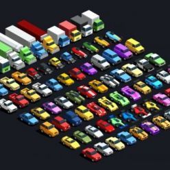 3D model Casual Vehicles Pack