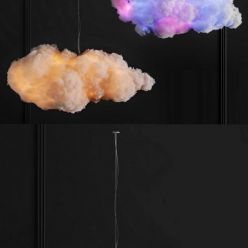 3D model Cotton Clouds Light