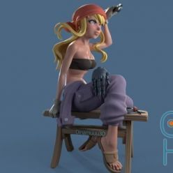 3D model Winry Rockbell - FullMetal Allchemist