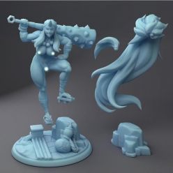 3D model Kijo, the Oni Barbarian - (Pinup) – 3D Print