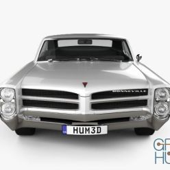 3D model Hum3D – Pontiac Bonneville Hardtop 2-door 1966