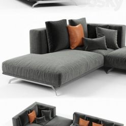 3D model Ditreitalia Dalton sofa