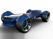 3D model Future concept car