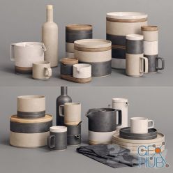 3D model Hasami Porcelain Sets