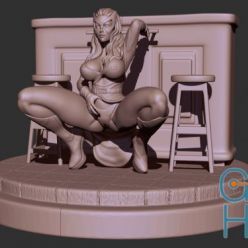 3D model Sexy Jean Grey