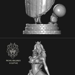 3D model Super Princess Peach – 3D Print