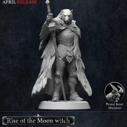 3D model Rise of the Moon Witch - April Release – 3D Print