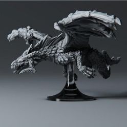 3D model Black Dragon – 3D Print