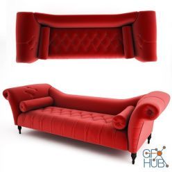 3D model BrandoRed Sofa