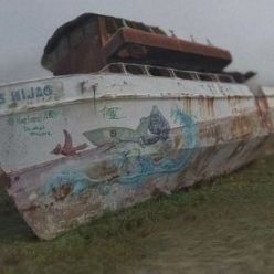 3D model Photogrammetry Abandoned Boat (obj, tex)