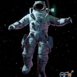 3D model Astronaut