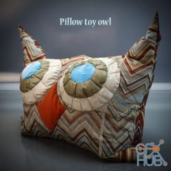 3D model Pillow toy owl