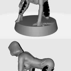 3D model Assassin Pose – 3D Print