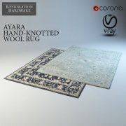 3D model RH AYARA rugs