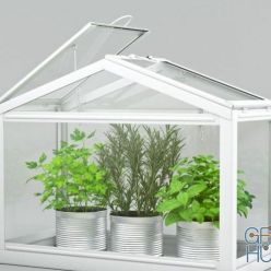 3D model IKEA Greenhouse