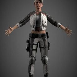 3D model Sonya – Mortal Kombat 11