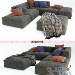 3D model Divanidea MORBIDONE sofa