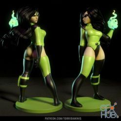 3D model Shego - Kim Possible  – 3D Print