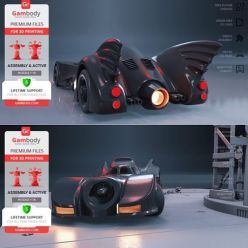 3D model Batmobile 1989 – 3D Print