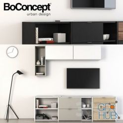 3D model Boconcept Copenhagen Lugano