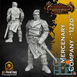 3D model Mercenary Company - Izzo – 3D Print