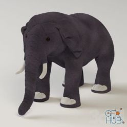 3D model Elephant toy