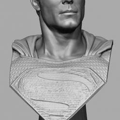 3D model Superman busto – 3D Print