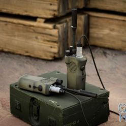3D model RO Tactical Radio a-9695 PBR