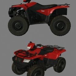 3D model Quadbike ATV PBR