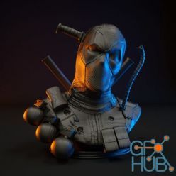 3D model Deadpool bust
