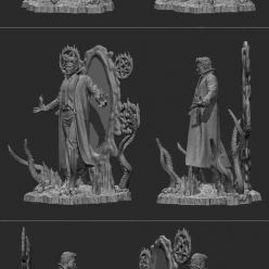 3D model ﻿John Constantine – 3D Print