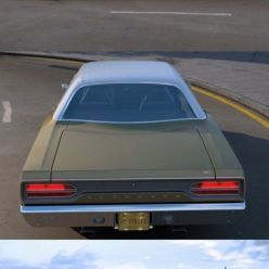 3D model Plymouth GTX 1970