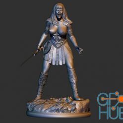 3D model Xena-Warrior Princess