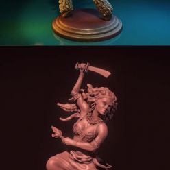 3D model Nuara the furious and Oya – 3D Print