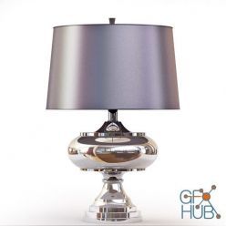 3D model Table Lamp Polished Chrome Plated David Frisch Jelani