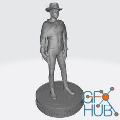 3D model Clint Eastwood – 3D Print