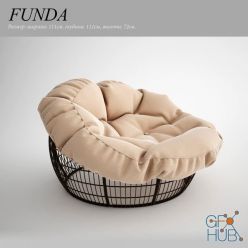 3D model Funda armchair